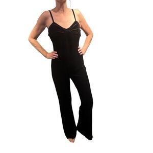 Gianni Bini Black Strappy Jumpsuit